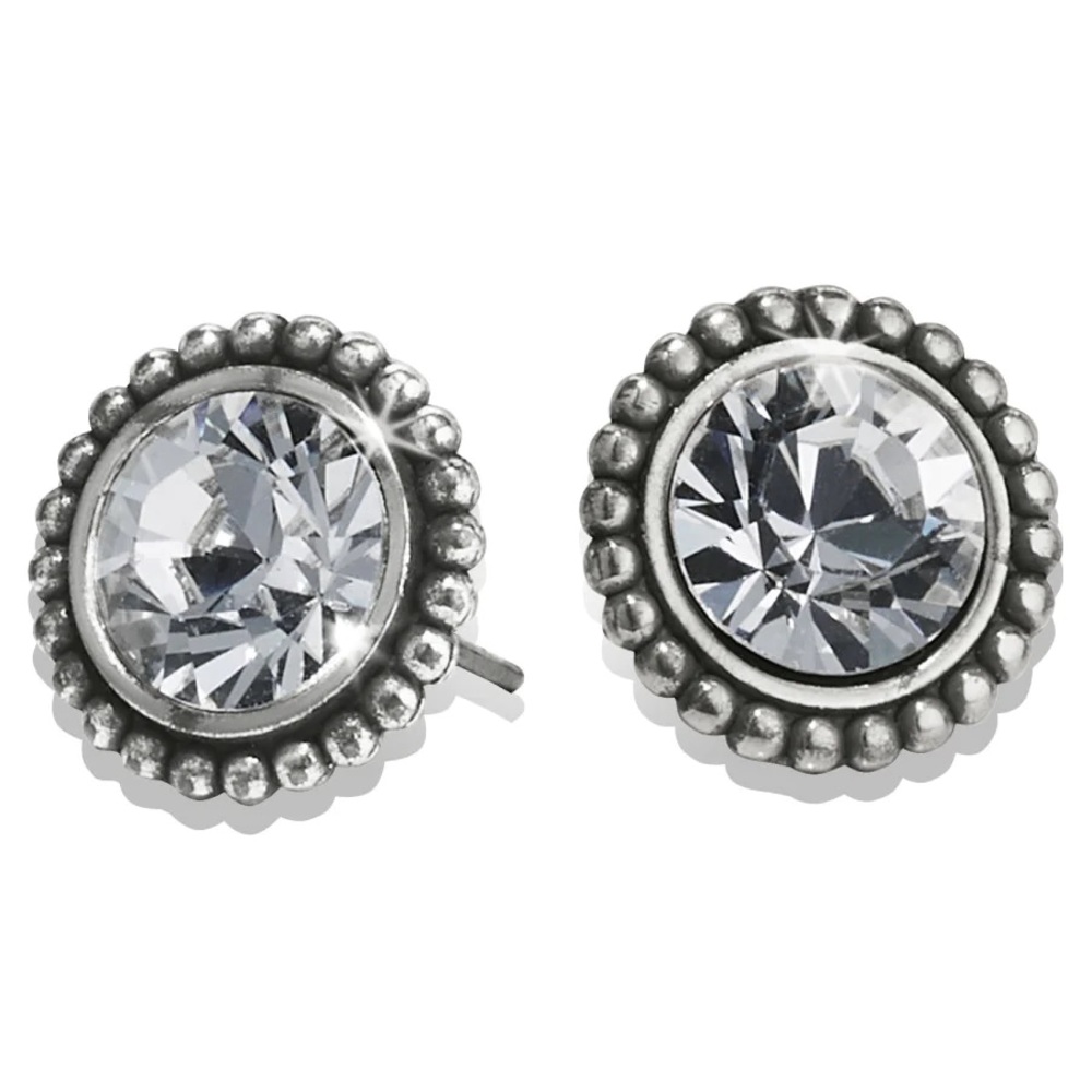 Brighton Twinkle Large Post Silver Stud Earrings